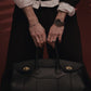 Bolso Full Black Capi en piel lisa Premium (reserva)