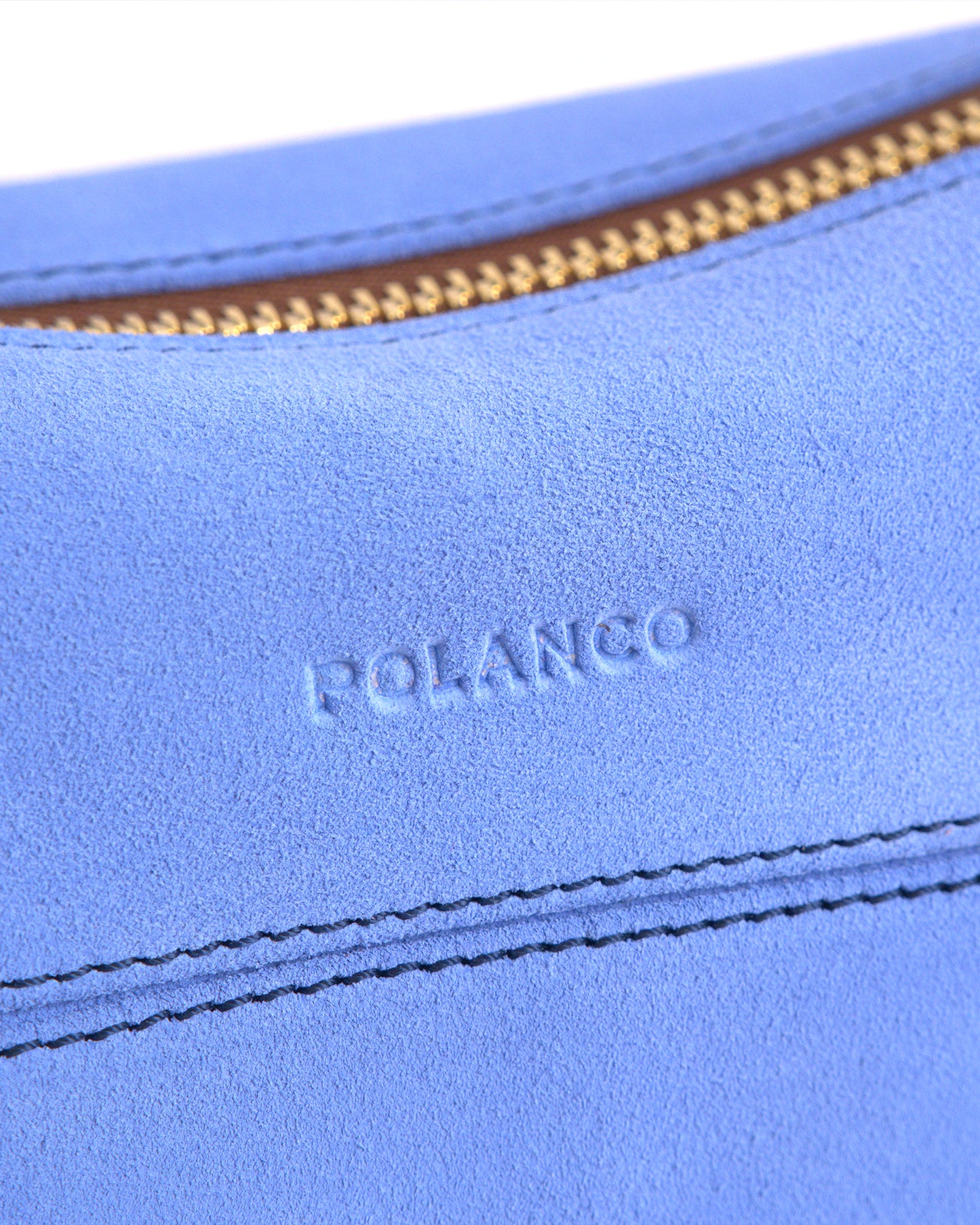 Bolso Gizmo Celeste Serraje