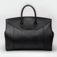 Bolso Full Black Capi en piel lisa Premium
