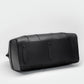 Bolso Full Black Capi en piel lisa Premium