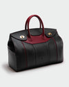 Exclusivo: Bolso Capi Moriarty. Piel Negra & Granate